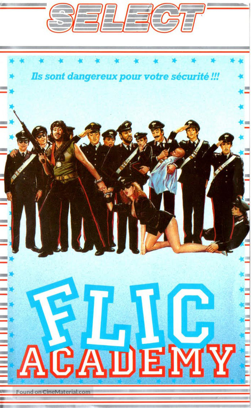 Carabinieri si nasce - French VHS movie cover