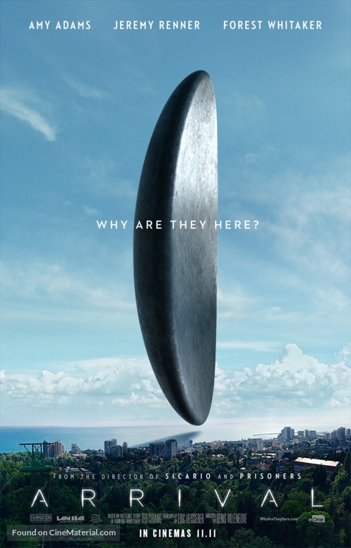 Arrival - British Movie Poster