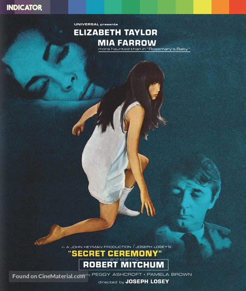 Secret Ceremony - British Blu-Ray movie cover