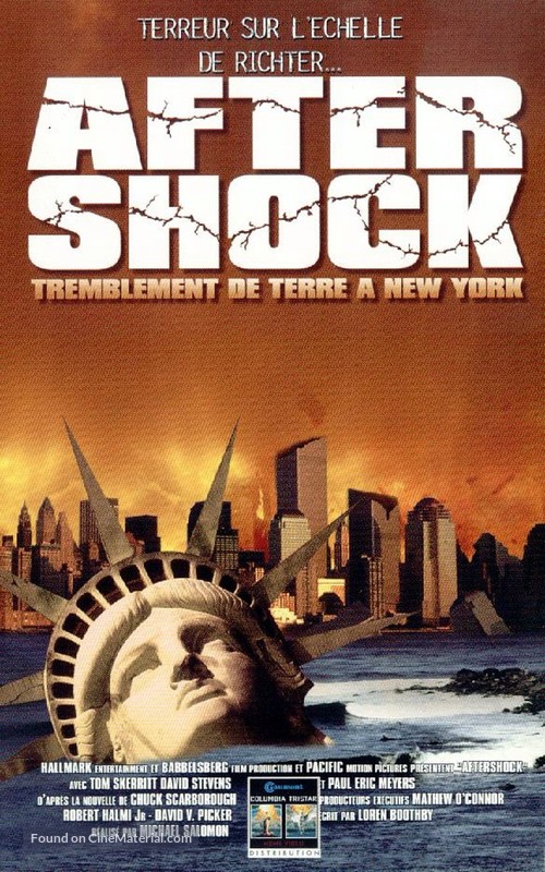Aftershock: Earthquake in New York - French VHS movie cover
