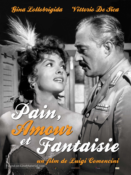 Pane, amore e fantasia - French Movie Poster