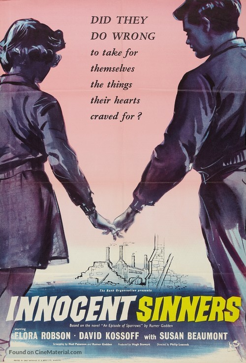 Innocent Sinners - British Movie Poster