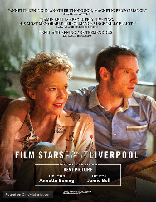 Film Stars Don&#039;t Die in Liverpool - For your consideration movie poster