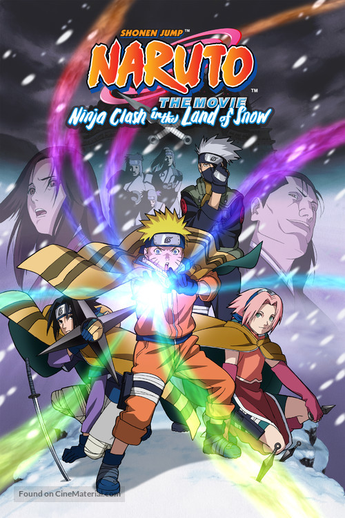 Naruto movie 1: Daikatsugeki! Yukihime ninp&ocirc;ch&ocirc; dattebayo!! - DVD movie cover