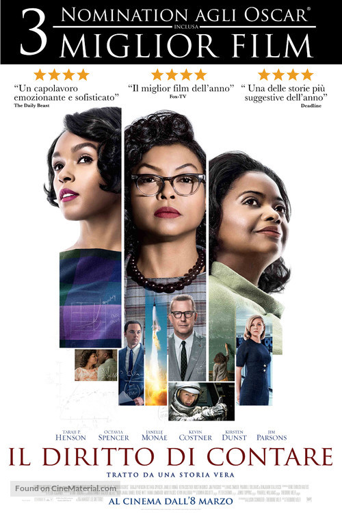 Hidden Figures - Italian Movie Poster