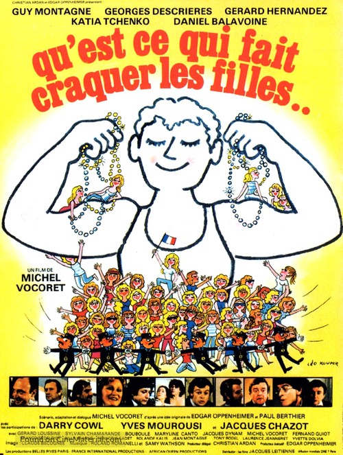 Qu&#039;est-ce qui fait craquer les filles... - French Movie Poster