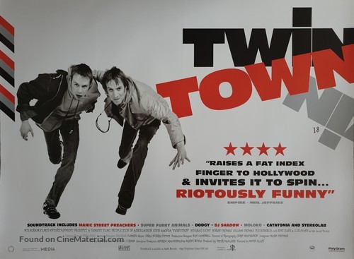 Twin Town - British Movie Poster