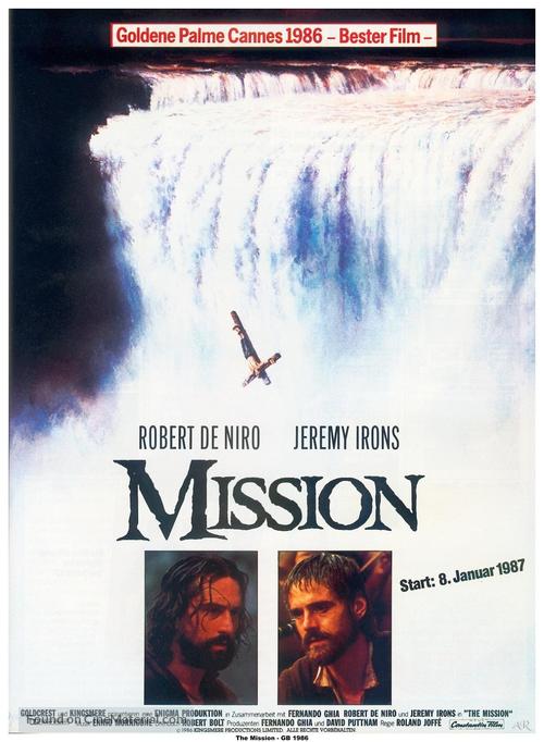 The Mission - German Movie Poster