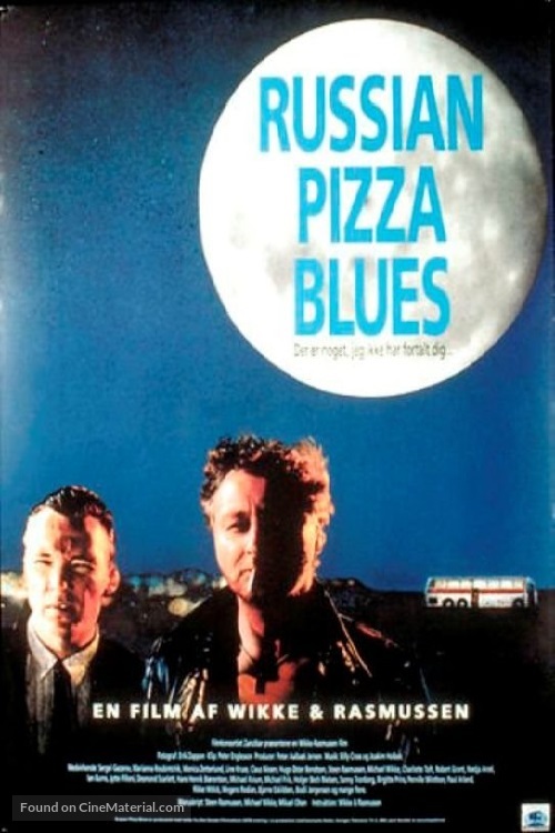 Russian Pizza Blues - Danish Movie Poster