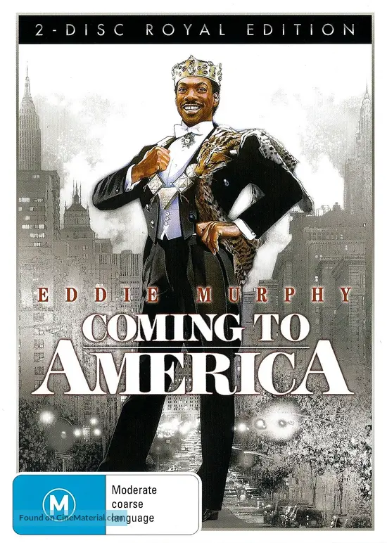 Coming To America - Australian Movie Cover