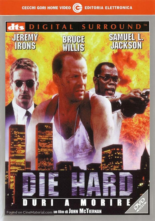 Die Hard: With a Vengeance - Italian DVD movie cover
