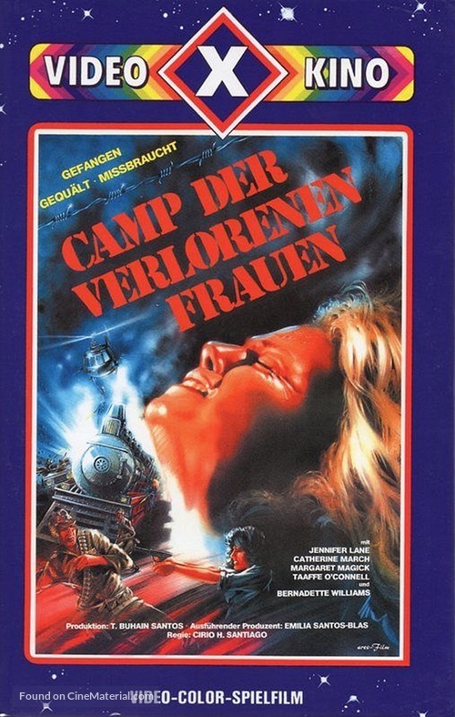 Caged Fury - German DVD movie cover