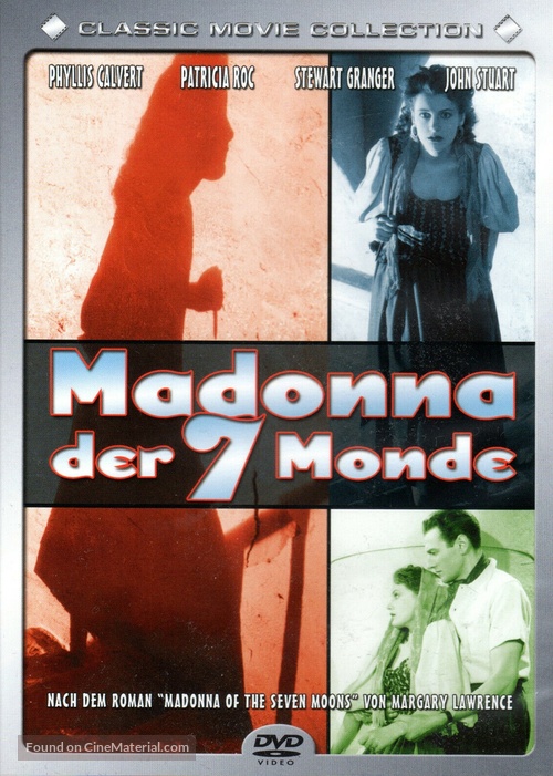 Madonna of the Seven Moons - German DVD movie cover