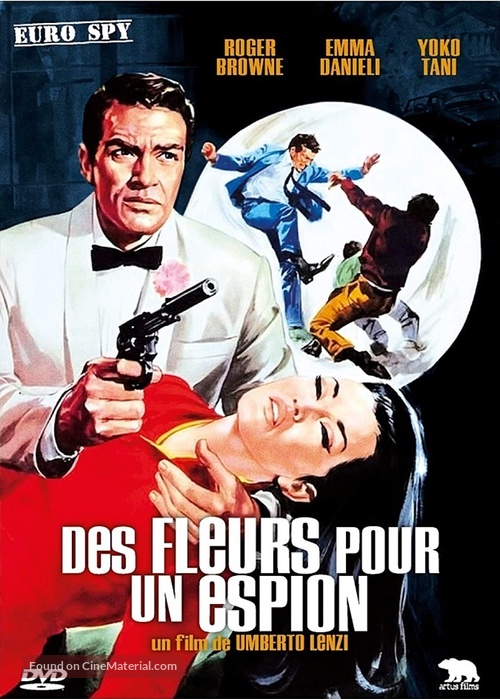 Le spie amano i fiori - French DVD movie cover