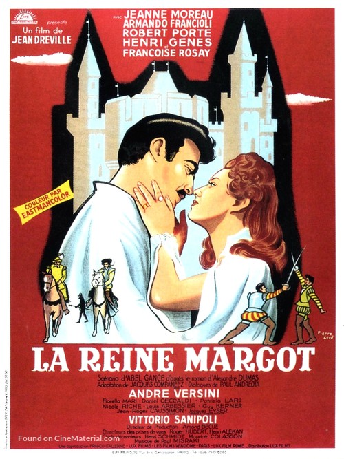 Reine Margot, La - French Movie Poster