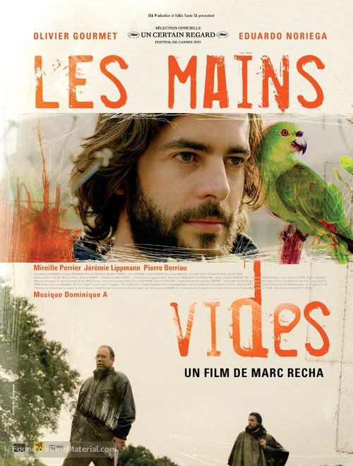Les mains vides - French Movie Poster