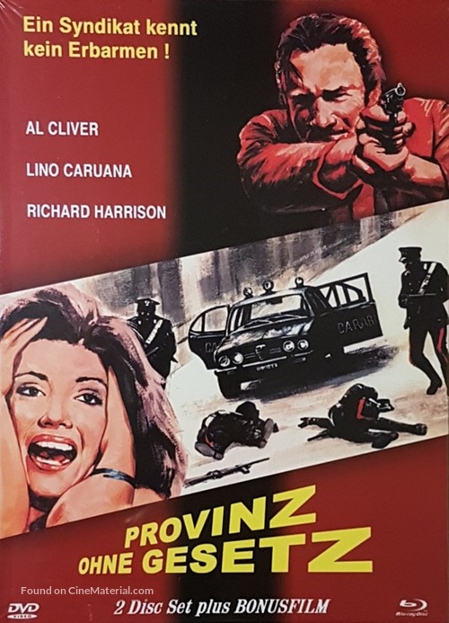 Provincia violenta - German Blu-Ray movie cover