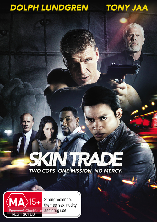 Skin Trade - Australian DVD movie cover