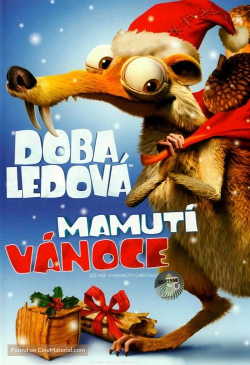 Ice Age: A Mammoth Christmas - Slovak DVD movie cover