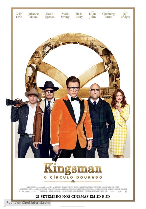 Kingsman: The Golden Circle - Portuguese Movie Poster