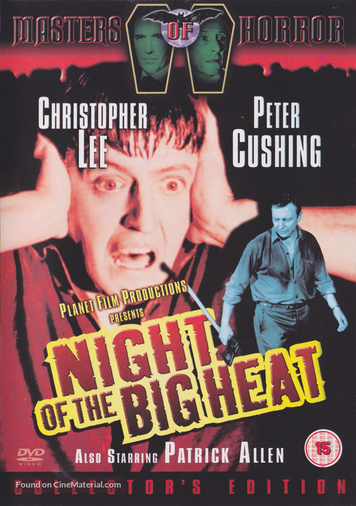 Night of the Big Heat - British DVD movie cover