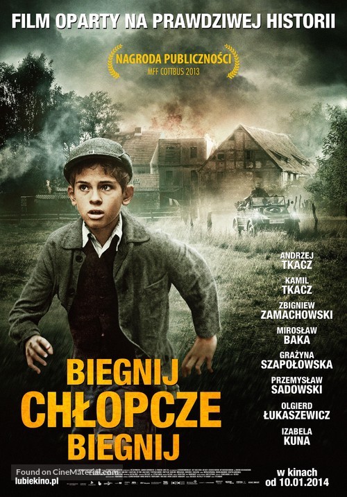 Lauf Junge lauf - Polish Movie Poster