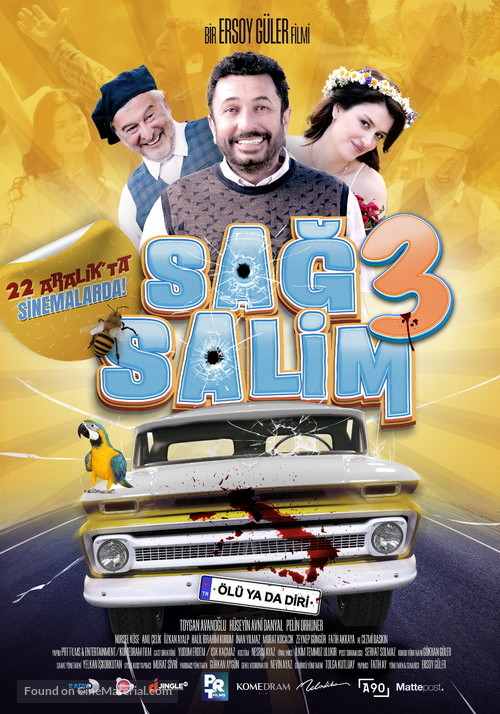 Sag Salim 3: &Ouml;l&uuml; ya da Diri - Turkish Movie Poster