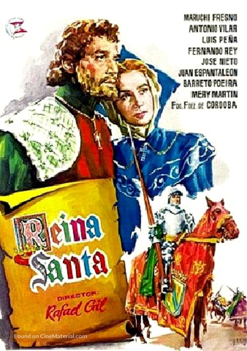 Reina santa - Spanish Movie Poster