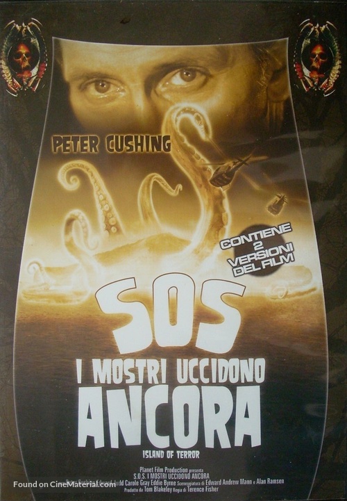 Island of Terror - Italian DVD movie cover