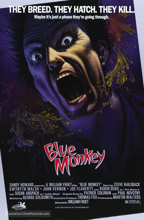 Blue Monkey - Movie Poster