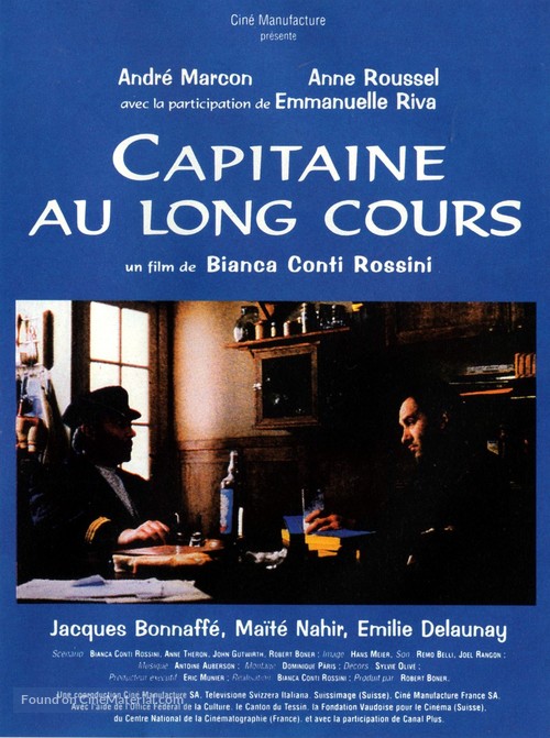 Capitaine au long cours - French Movie Poster