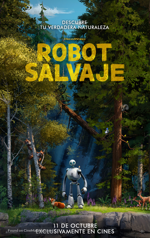 The Wild Robot - Spanish Movie Poster