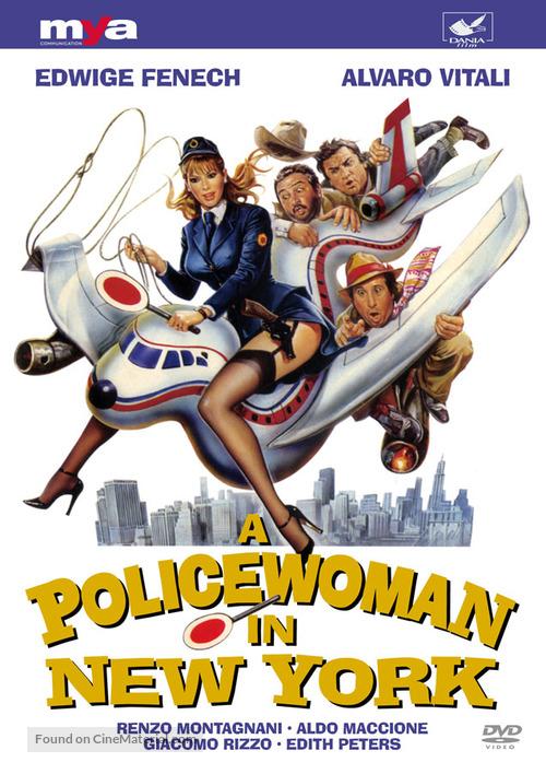 La poliziotta a New York - DVD movie cover