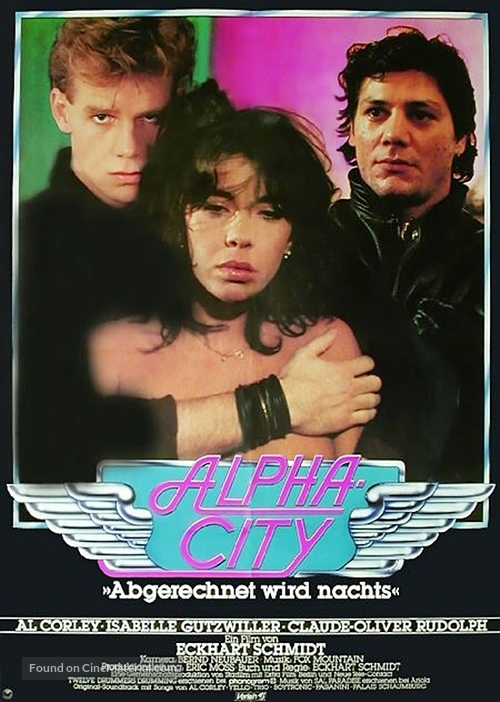 Alpha City - German Movie Poster