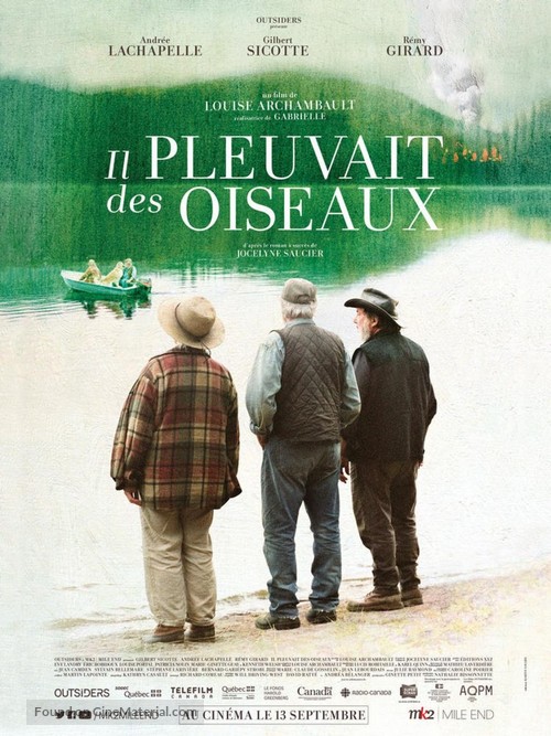 Il pleuvait des oiseaux - Canadian Movie Poster