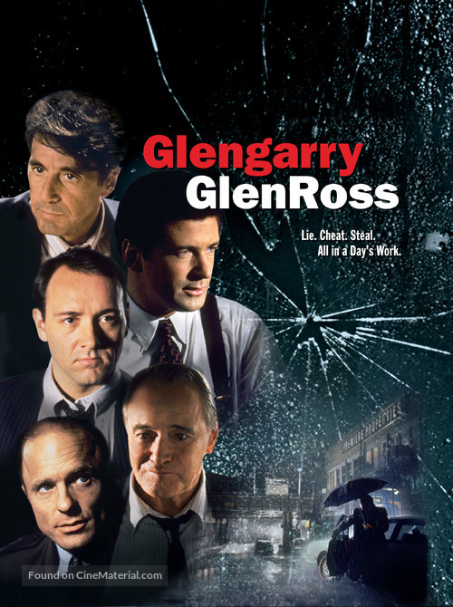 Glengarry Glen Ross - DVD movie cover