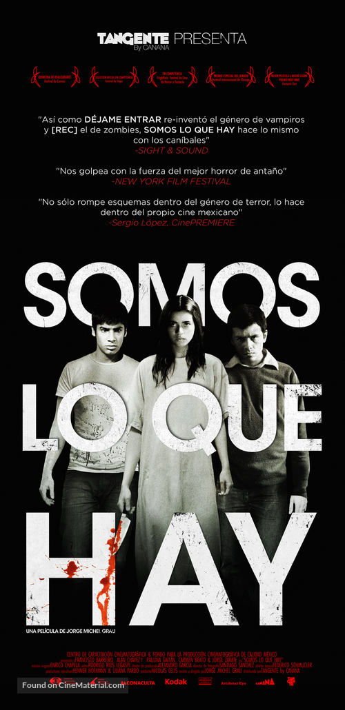 Somos lo que hay - Mexican Movie Poster