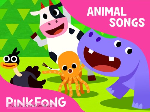 &quot;Pinkfong! Animal Songs&quot; - Video on demand movie cover