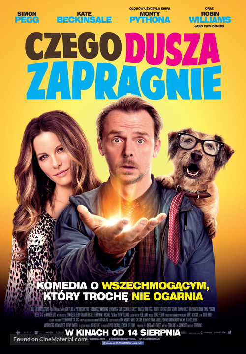 Absolutely Anything - Polish Movie Poster