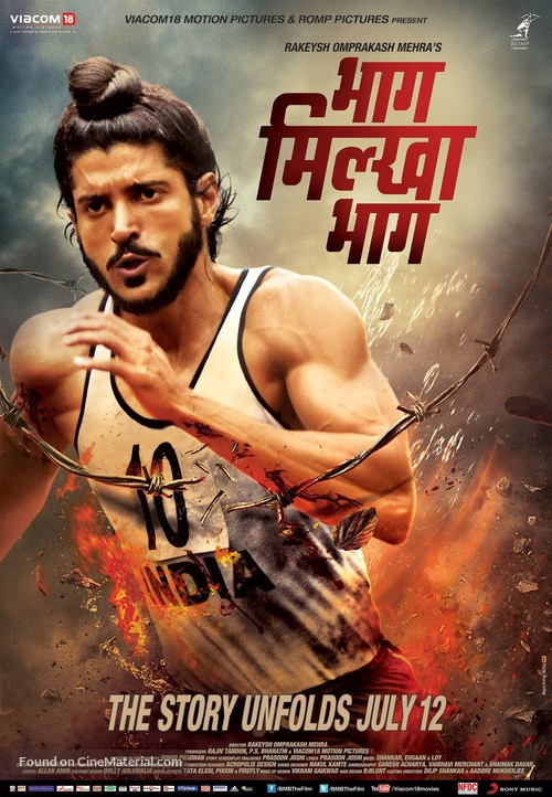 Bhaag Milkha Bhaag - Indian Movie Poster