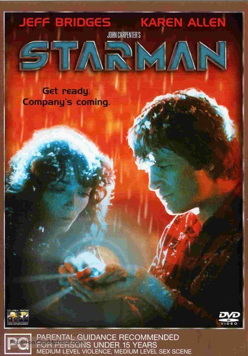 Starman - Australian DVD movie cover