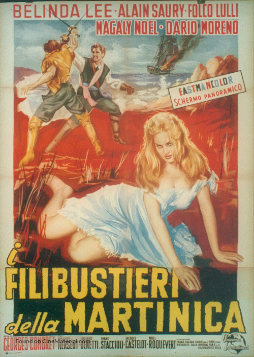 Marie des Isles - Italian Movie Poster