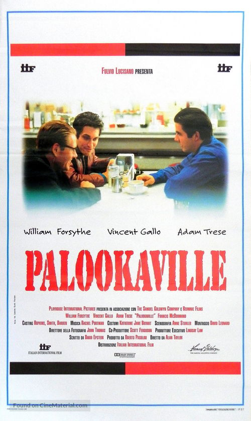 Palookaville - Italian Movie Poster