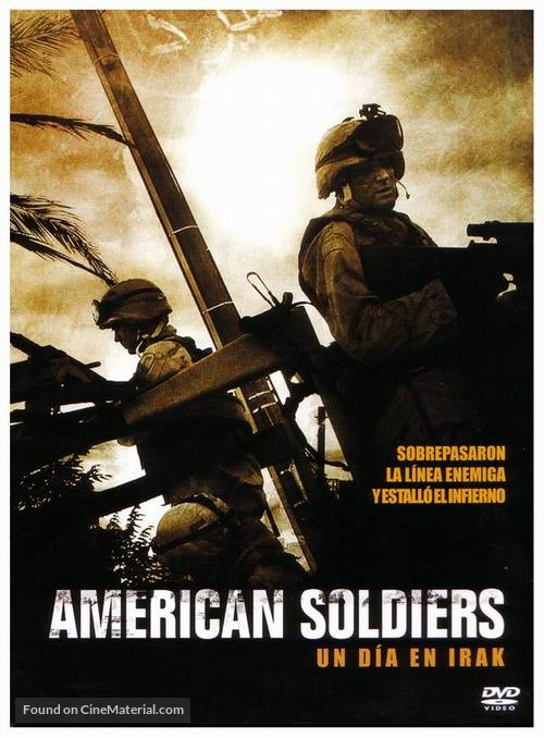 American Soldiers - Spanish DVD movie cover
