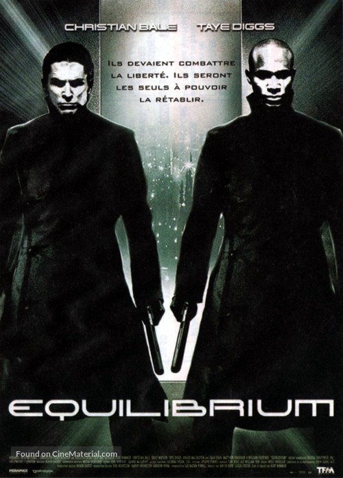 Equilibrium - French Movie Poster