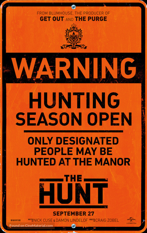 The Hunt - Movie Poster