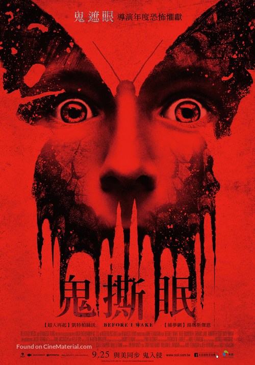 Before I Wake - Taiwanese Movie Poster