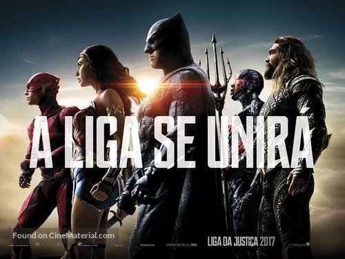 Justice League - Brazilian Movie Poster