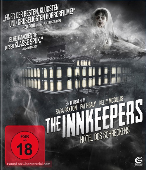 The Innkeepers - German Blu-Ray movie cover