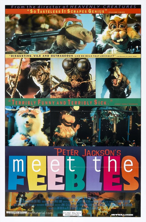Meet the Feebles - Movie Poster
